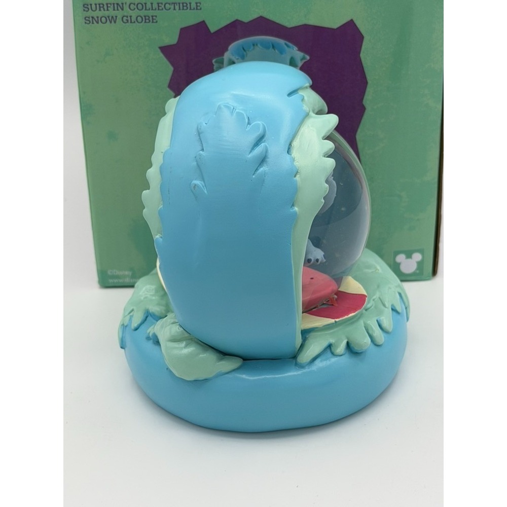 Disney Stitch Surfin' Collectible Snow Globe w/ Box – Missing Glitter, Debris - Picture 5 of 8